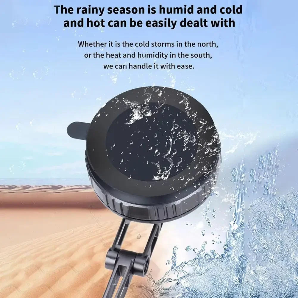 Car Phone Holder With Vacuum Magnetic Suction Cup Foldable Adjustable Arm Phone Stand 360° Rotatable Navigation GPS For Bathroom