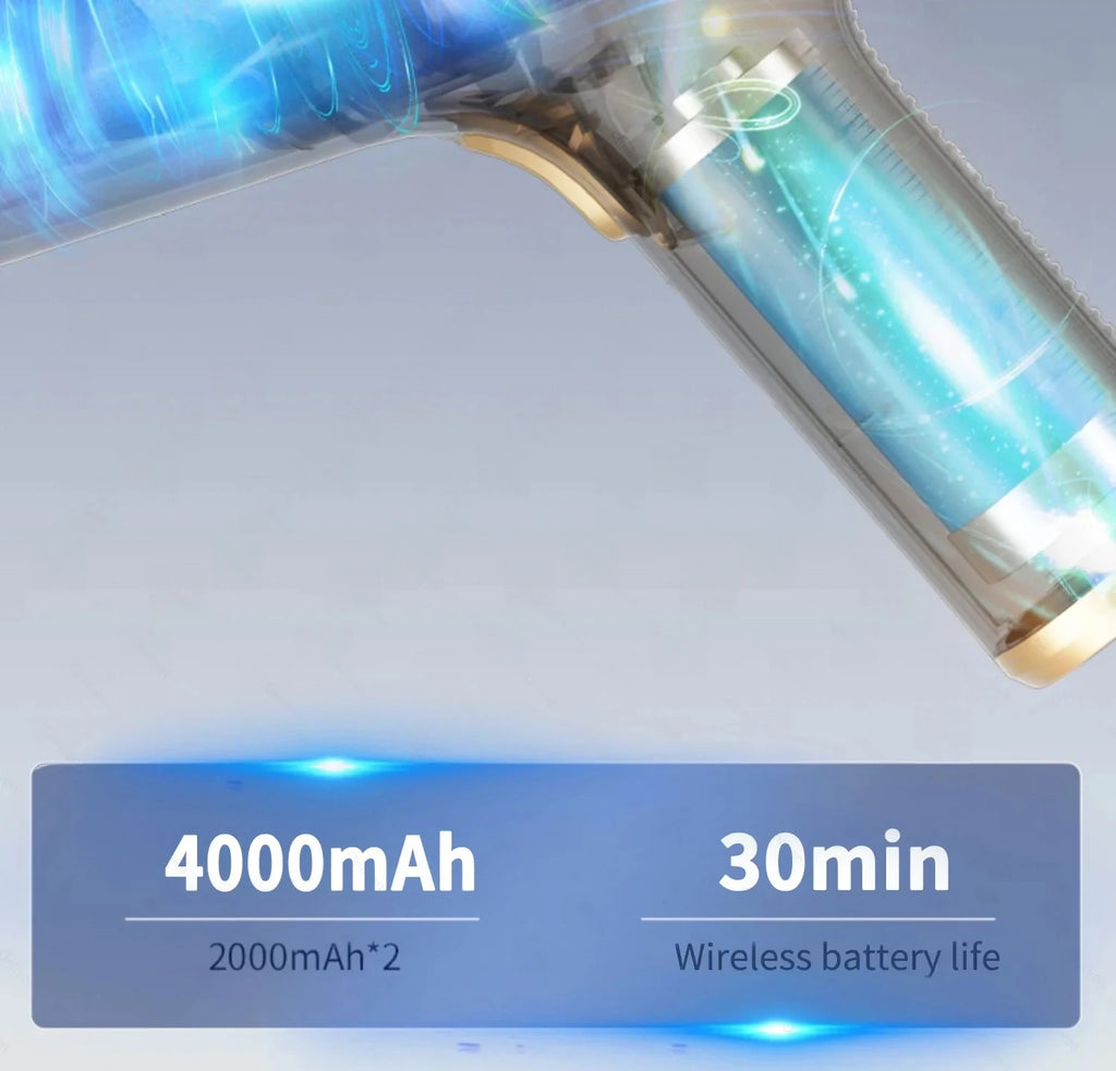 CENRR 98000PA Car Vacuum Cleaner Portable Wireless Cleaner Powerful Strong Suction Handheld Cleaning Machine for Home Appliance