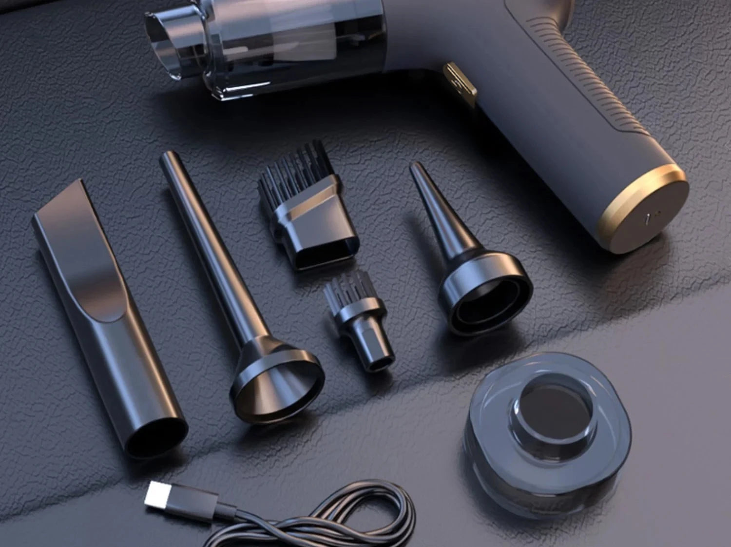 CENRR 98000PA Car Vacuum Cleaner Portable Wireless Cleaner Powerful Strong Suction Handheld Cleaning Machine for Home Appliance