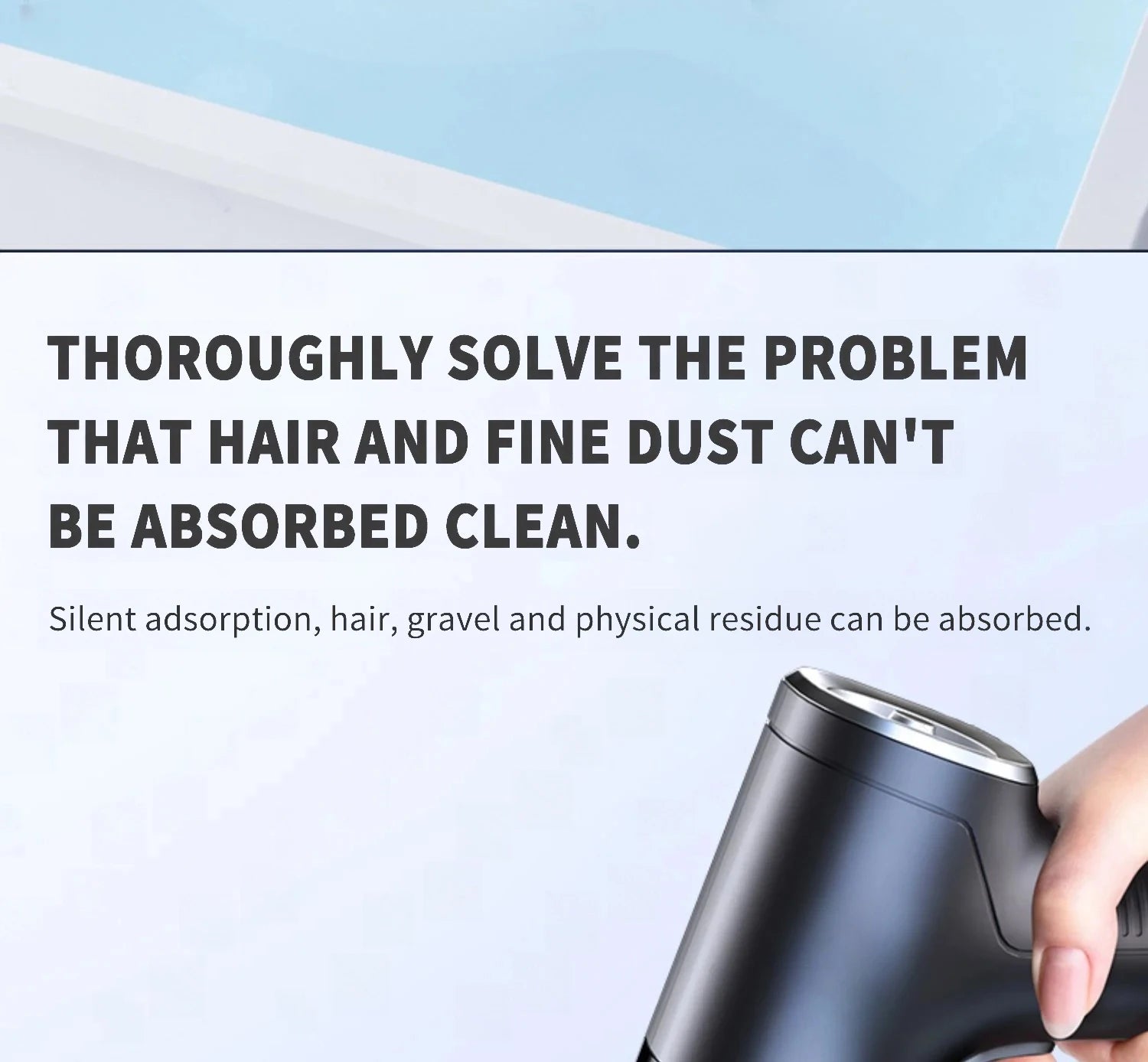 CENRR 98000PA Car Vacuum Cleaner Portable Wireless Cleaner Powerful Strong Suction Handheld Cleaning Machine for Home Appliance